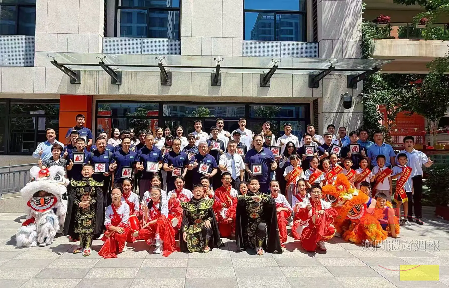 灃西實驗學校為交流團安排了豐富表演.jpg